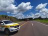 Colisão entre duas carretas deixa trânsito interditado na SC 161, em Romelândia
