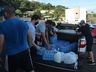 Voluntários se unem para ajudar vítimas de tornado em Descanso