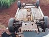 Carro é encontrado capotado e abandonado na BR-163 em Guarujá do Sul