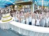 São Miguel do Oeste comemora 69 anos com bolo de 600 quilos; fotos