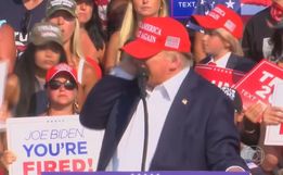 Comício de Trump é interrompido após sons de tiros, na Pensilvânia