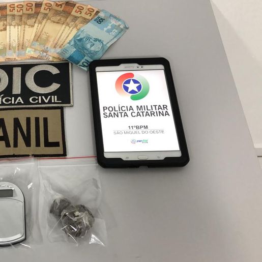 Polícia Civil prende mais um traficante de drogas em São Miguel do Oeste