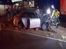 Motorista sofre graves ferimentos em colisão entre carro e trator na SC-163 
