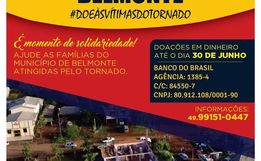 Grupo organiza Live Solidária em prol dos atingidos por tornado