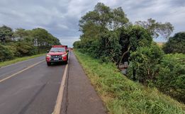 Acidente na BR-163 deixa motorista gravemente ferido