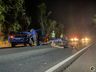 VÍDEO: colisão frontal deixa motociclista morto na BR-282 entre SMO e Maravilha