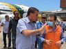 Bolsonaro e Moisés sobrevoam áreas atingidas na tragédia em SC