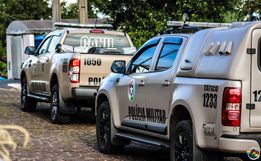 Homem é preso com quase 8 kg de fios de cobre furtados em Mondaí