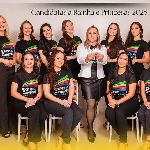 Escolha da nova corte de Campo Erê é neste sábado com lançamento da Expo 2025