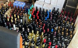 Receita Federal realiza maior operação da história no combate à entrada irregular de vinhos no país 