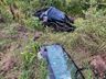 Jovem perde controle e capota carro entre SMO e Bandeirante