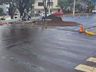 Urbanismo implanta a primeira faixa elevada em pavers
