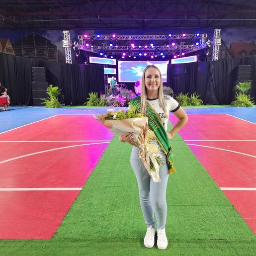 Andréia Ruschel Borscheid é eleita Garota do Esporte 2025 de Itapiranga