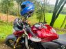 Jovem fica ferido em queda de motocicleta na SC 163, em Itapiranga
