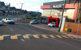 Urbanismo instala lombadas físicas em três ruas de Iporã do Oeste