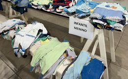 Campanha do Agasalho arrecada mais de 5 mil peças em Guaraciaba e doações já estão sendo entregues