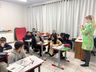 Ação de saúde leva aprendizado e kits de escovação para estudantes  em Guarujá do Sul