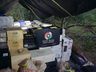 PM encontra depósito de vinho improvisado em área rural