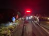 Motociclista fica ferido após perder o controle e sair da pista, em SMOeste