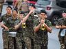 Mais de 5 mil pessoas acompanham desfile de 7 de setembro em SMOeste 