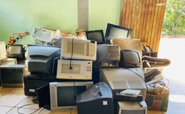 Itapiranga realiza última recolha de lixo eletrônico do ano