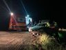 Vídeo: Colisão entre carro e caminhão deixa dois feridos na SC-492 em Bandeirante 