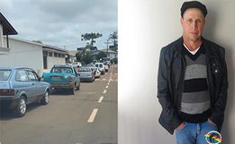 Grupo faz carreata por justiça no caso de Gilmar Rodrigues