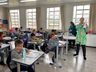 Ação de saúde leva aprendizado e kits de escovação para estudantes  em Guarujá do Sul