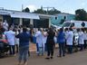 VÍDEO: minuto de silêncio aos profissionais da saúde e vítimas da Covid-19 é realizado em Campo Erê 