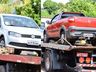 VÍDEO: Carros furtados em Curitiba são apreendidos em empresa de SMOeste