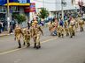 Desfile Militar tem público abaixo do esperado em São Miguel do Oeste