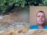 Identificado o homem encontrado morto em rio durante temporal em Xanxerê 