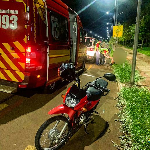 Suspeito de atear fogo em caminhão é preso horas depois ao se envolver em acidente 