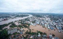 Mais de 4,5 mil deixam suas residências após ciclone no Rio Grande do Sul