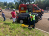 Colisão frontal causa morte na BR-282 entre SMO e Paraíso 