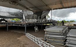 Arena de Shows da Faismo é ampliada e terá capacidade para 8 mil pessoas