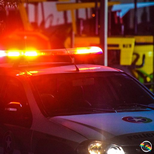 Jovem é detido com TV e celular furtados de unidade de saúde em Campo Erê