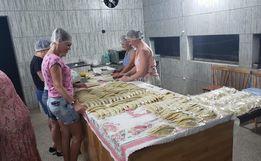 CTG Herança Pampiana realizou Pastelaço especial do Dia das Mulheres