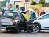 Câmera registra momento exato de colisão frontal na Willy Barth; confira