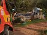 Casa e galpão são destruídos por incêndio no interior de Tunápolis