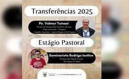 Paróquia São Miguel Arcanjo recebe seminarista para estágio pastoral em 2025
