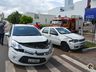 Colisão entre dois veículos é registrada no centro de SMOeste 