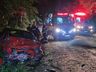 PRF atende acidente com morte na BR-282 entre SMO e Maravilha 