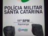 PM apreende maconha e veículo em Itapiranga