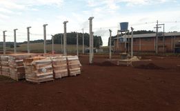 Empresa inicia instalações na nova área industrial de Guarujá do Sul