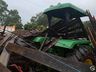 VÍDEO: Galpão desaba e trabalhador fica ferido no interior de Itapiranga