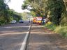 Motociclista fica ferido em saída de pista na SC 163 em Iporã do Oeste
