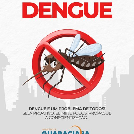 Guaraciaba reforça alerta contra dengue no feriado de Finados