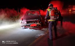 Motorista fica ferido em colisão na SC-160