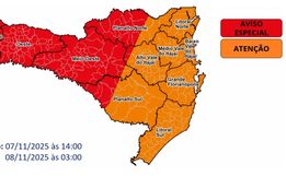 Defesa Civil amplia alerta para vermelho e coloca mais de 100 cidades sob risco de ciclone